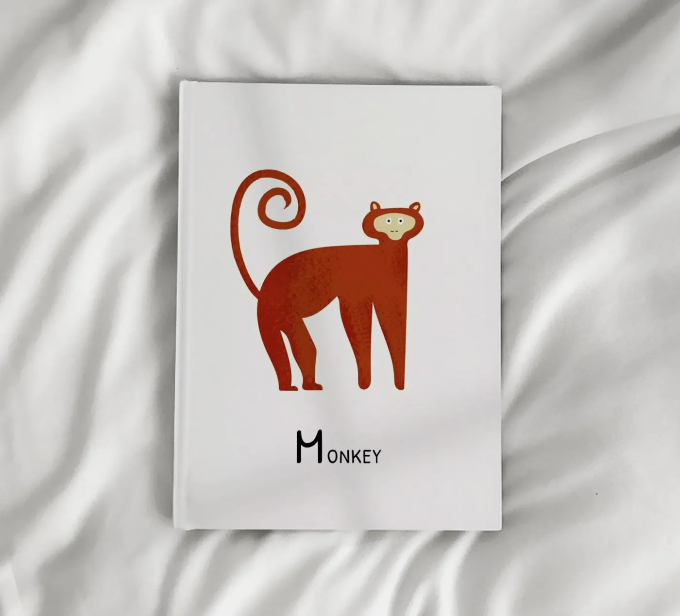 Monkey notebook by Little Flourishes