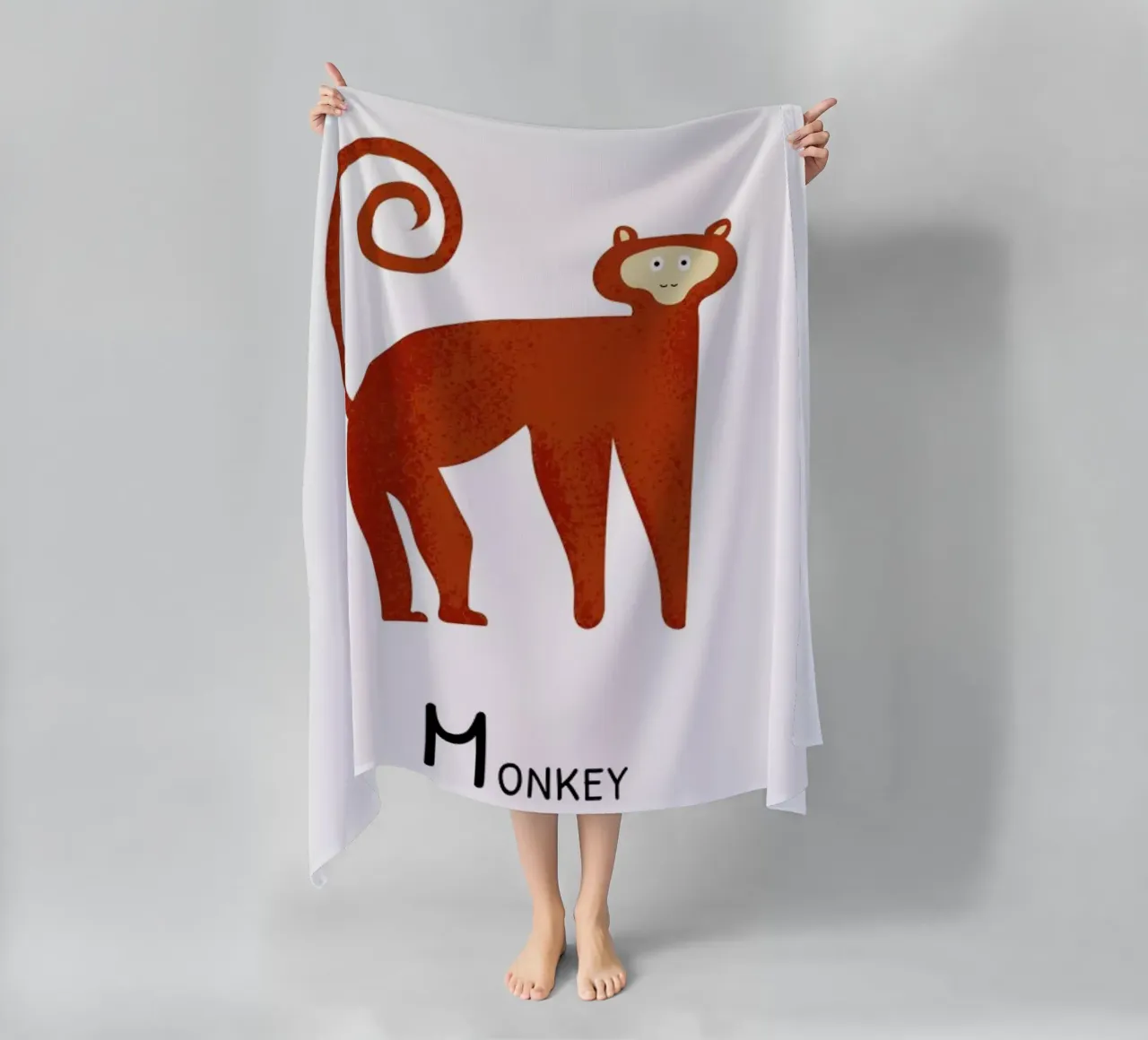 Monkey telo mare da Little Flourishes