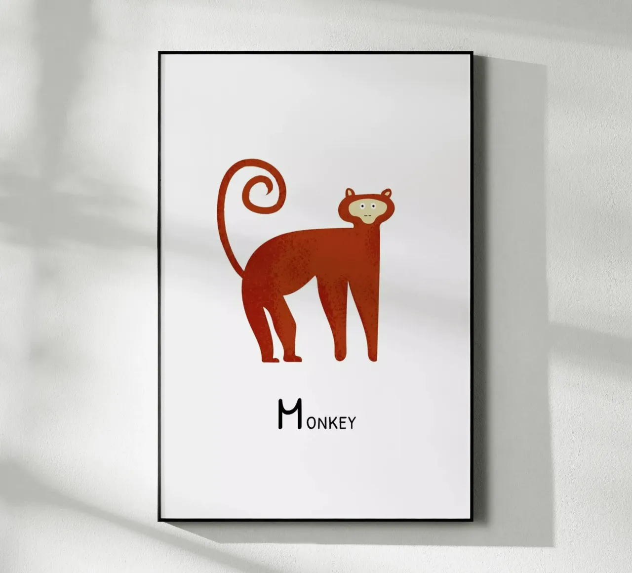 Monkey plexiglass da Little Flourishes