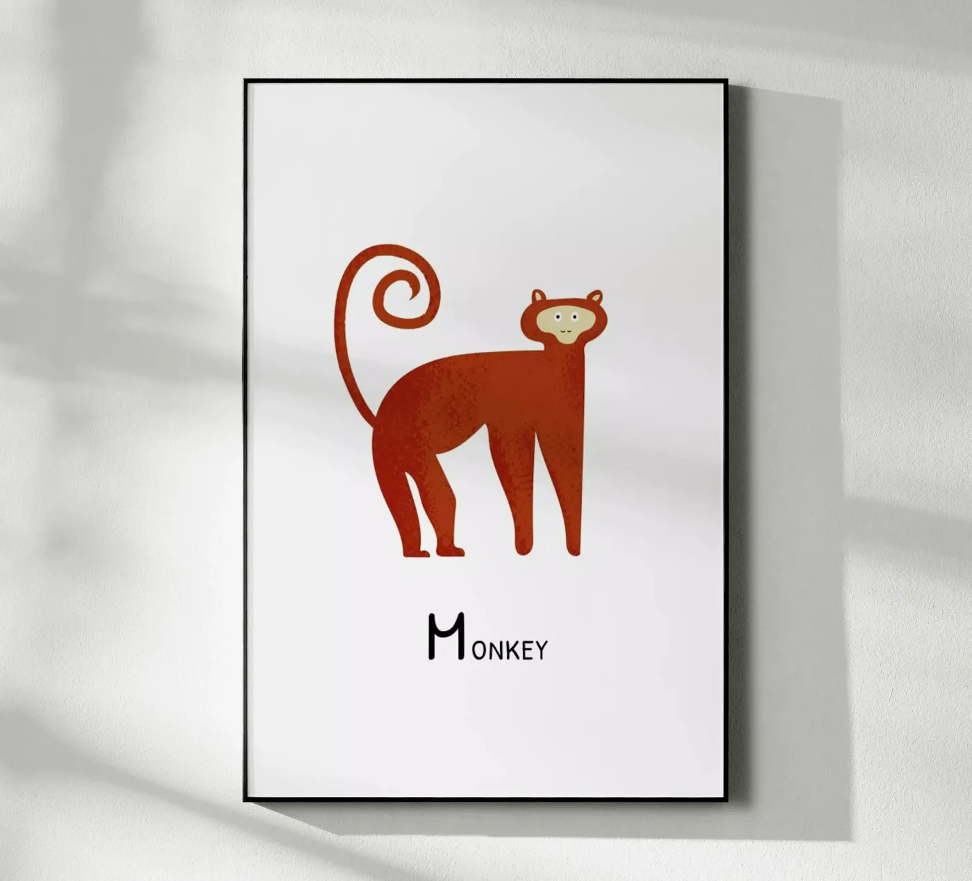 Monkey plexiglass da Little Flourishes