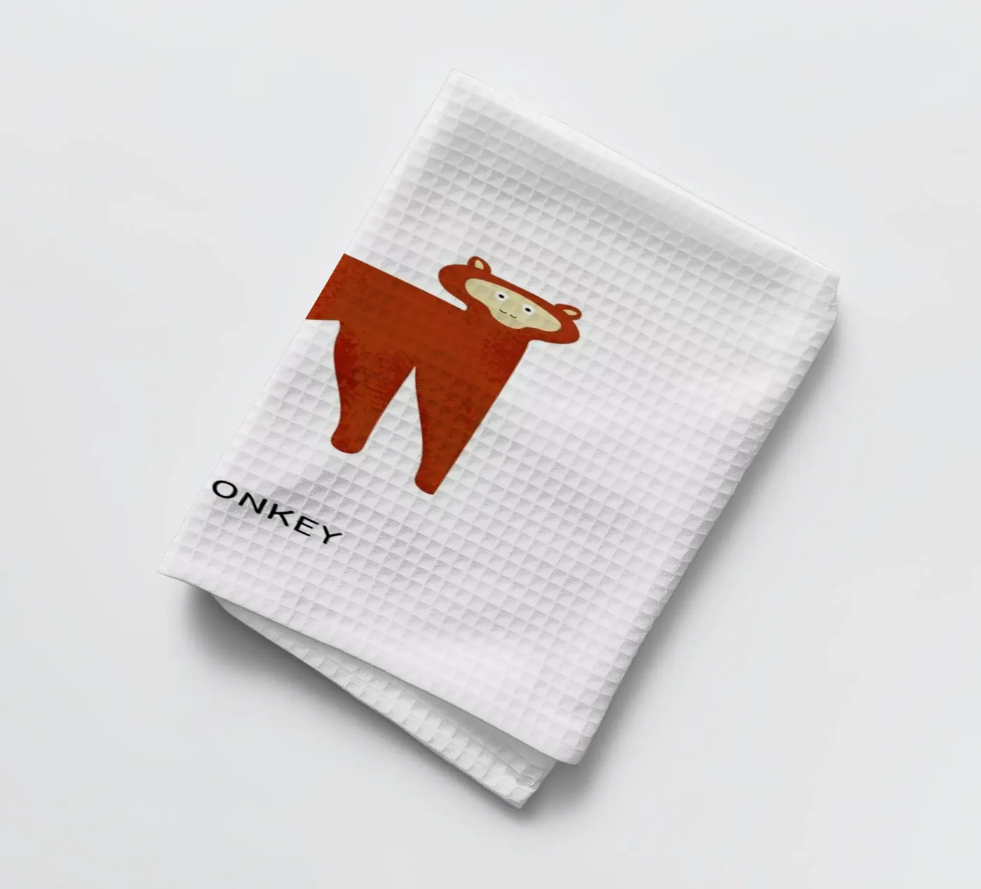 Monkey Geschirrtuch von Little Flourishes