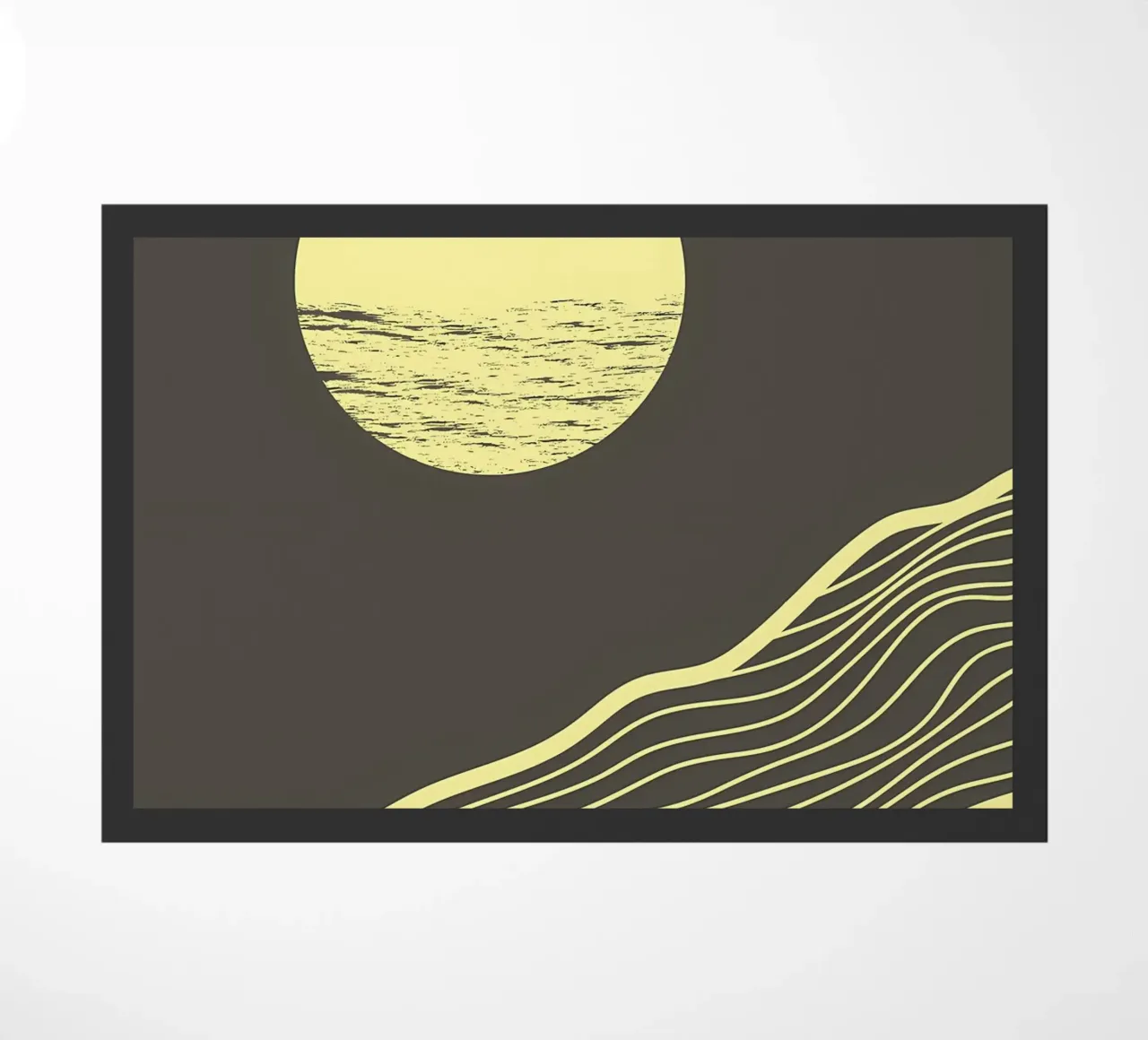 Poster doormat by James M Coyle