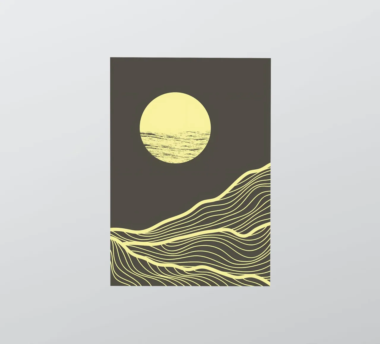 Poster sticker by James M Coyle