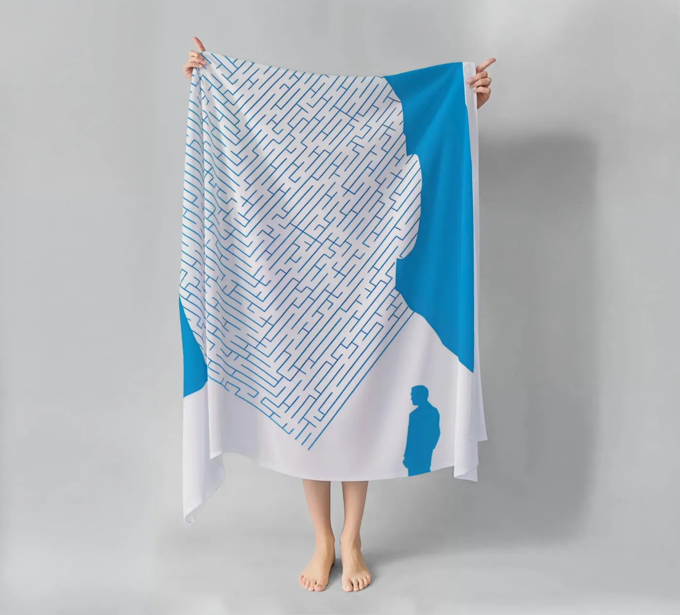 Inception beach towel by Attaboy Dsgn