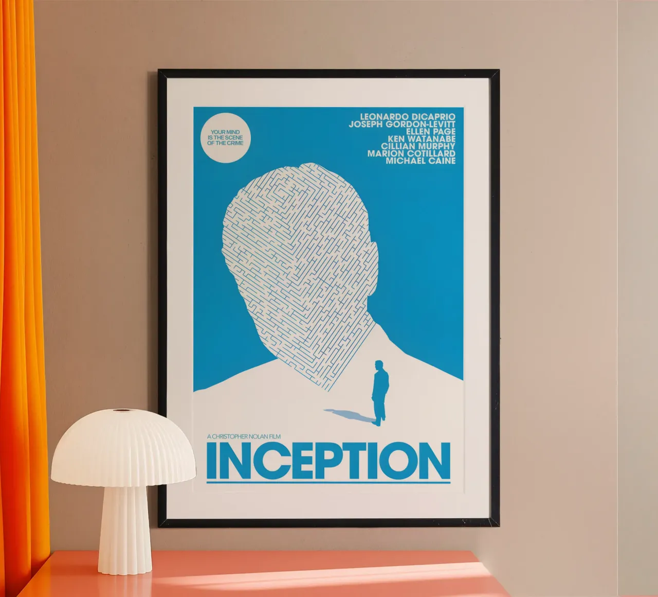 Inception poster da Attaboy Dsgn