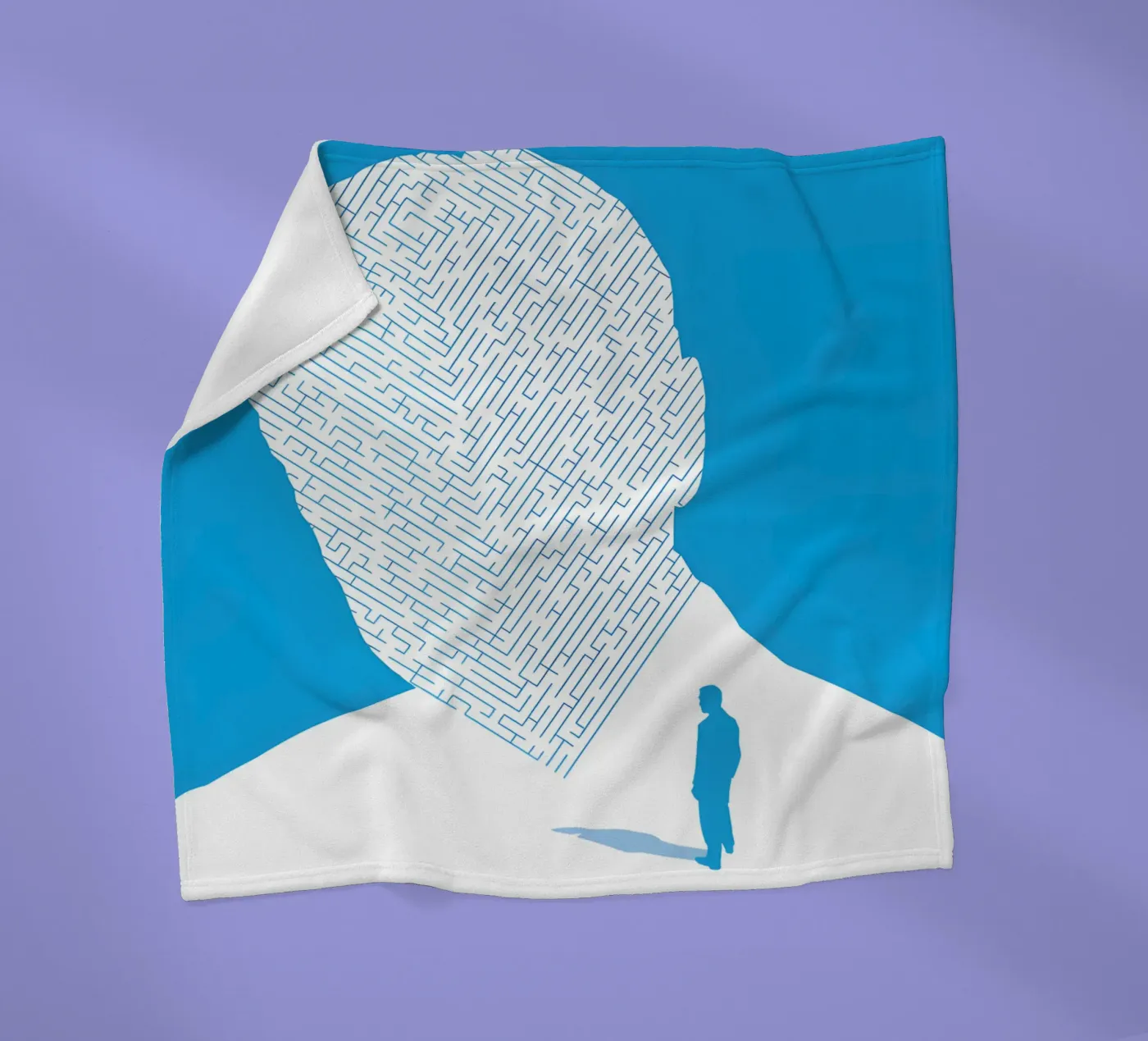 Inception Fleecedecke von Attaboy Dsgn