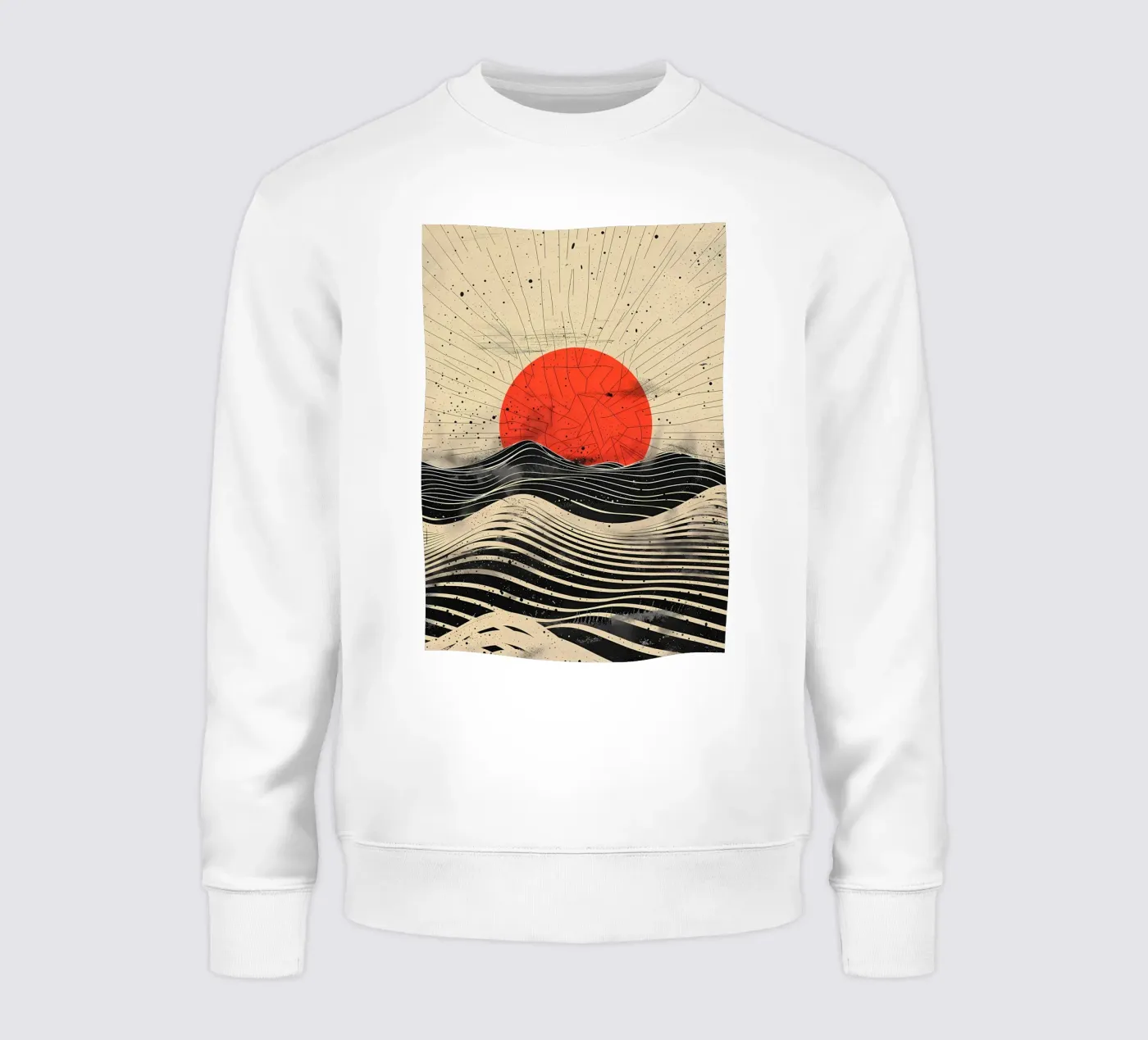 Scharlaken Eclips sweatshirt van James M Coyle