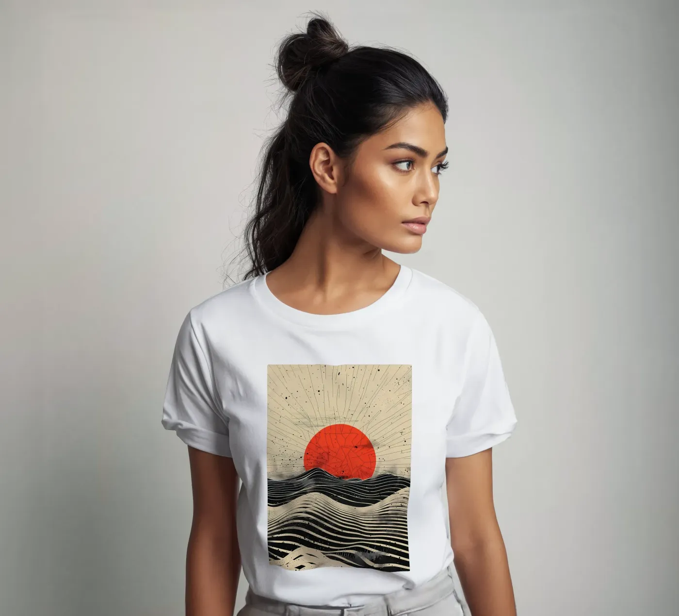 Scarlet Eclipse t-shirt by James M Coyle