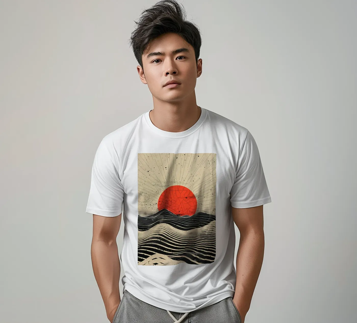 Scarlet Eclipse t-shirt by James M Coyle