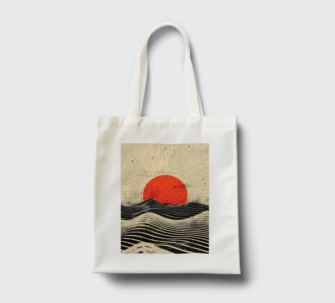 Scarlet Eclipse tote bag by James M Coyle