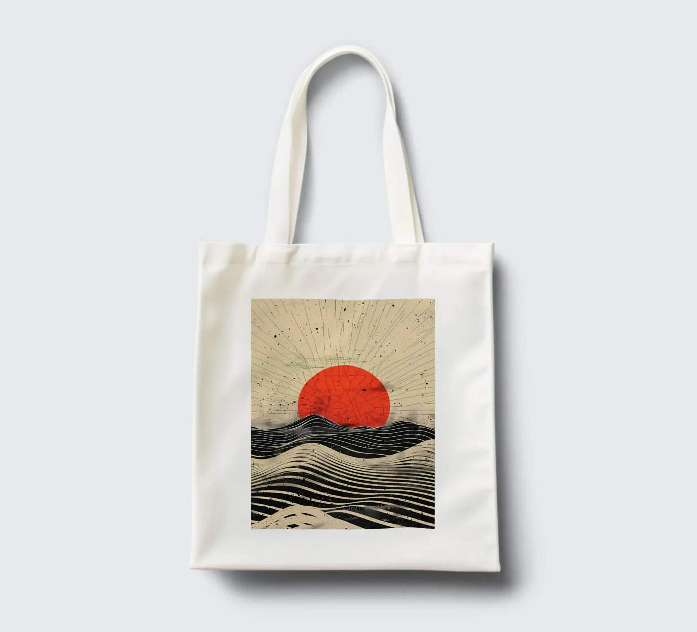 Scarlet Eclipse tote bag by James M Coyle