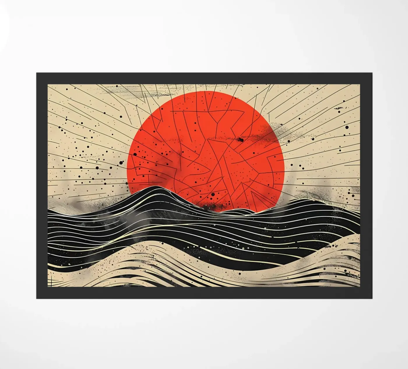 Scarlet Eclipse paillasson de James M Coyle