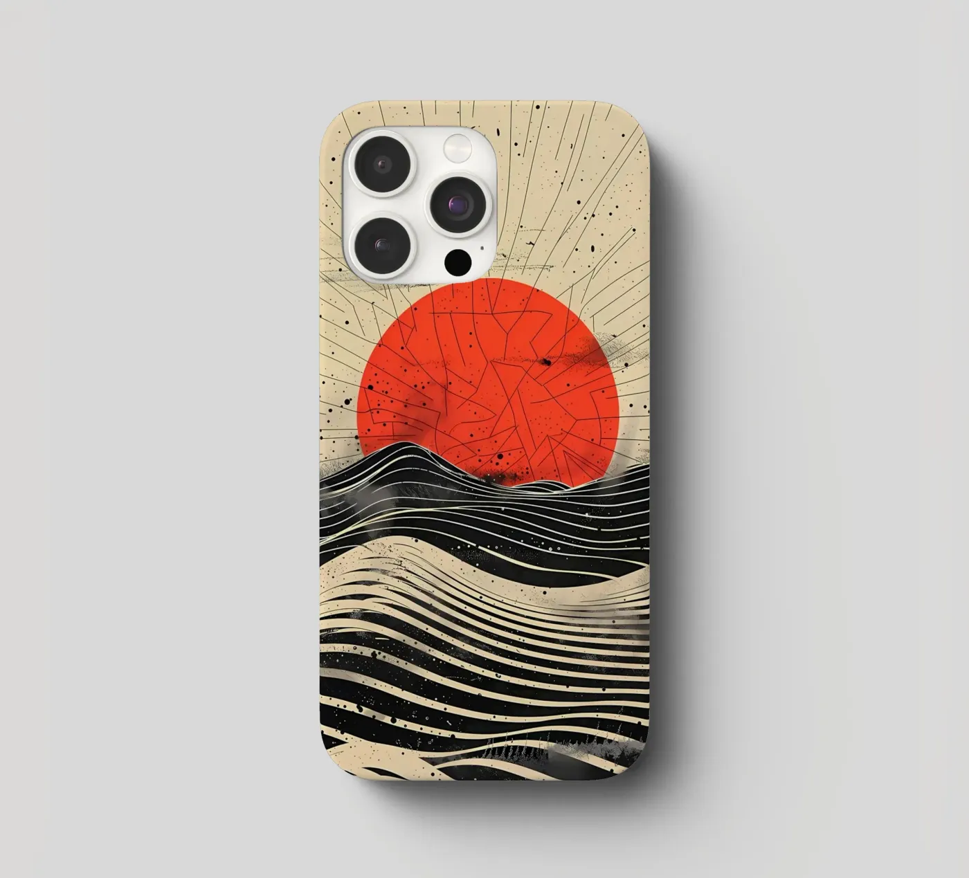 Scarlet Eclipse iphone case by James M Coyle