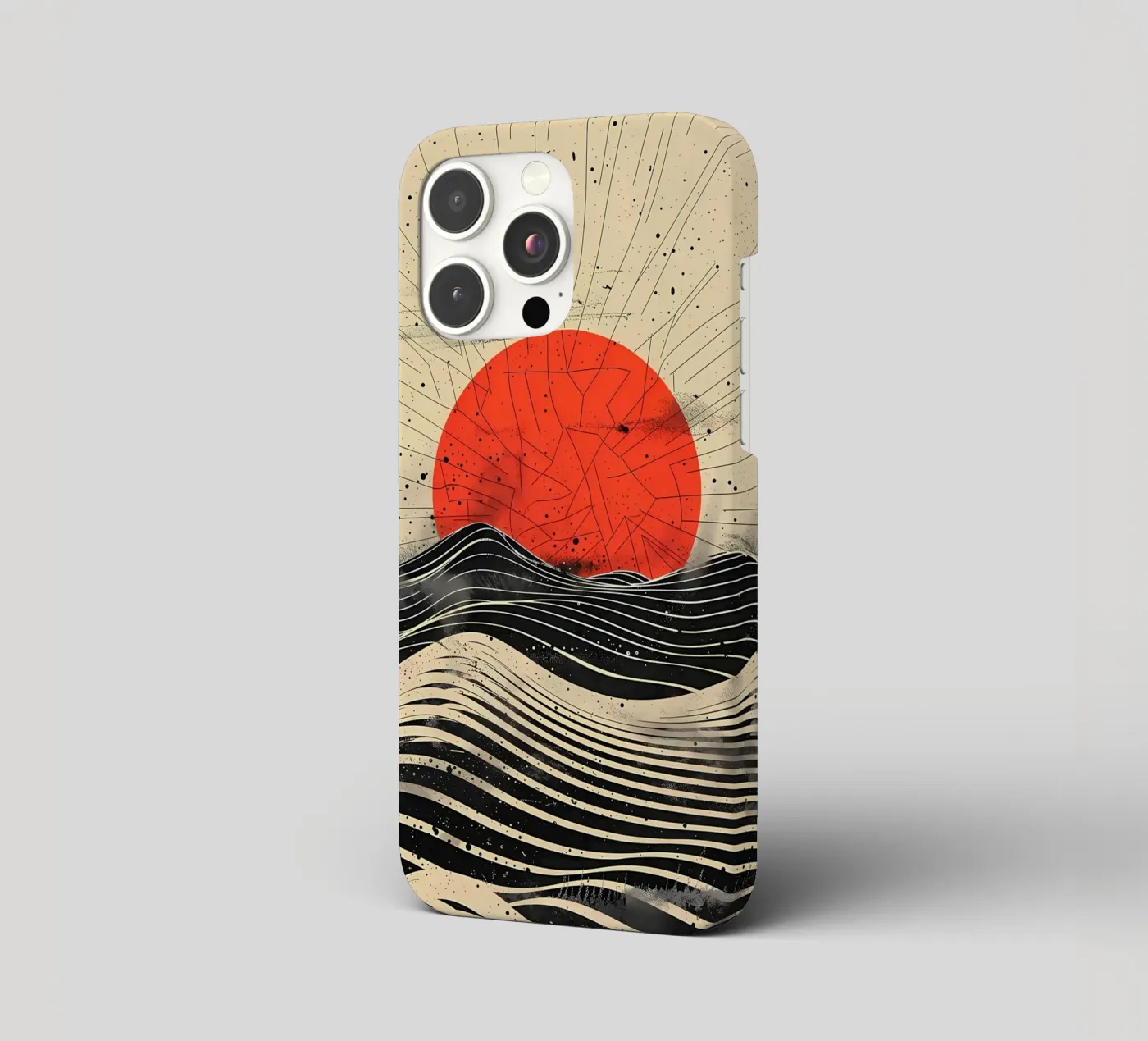 Scarlet Eclipse iphone case by James M Coyle