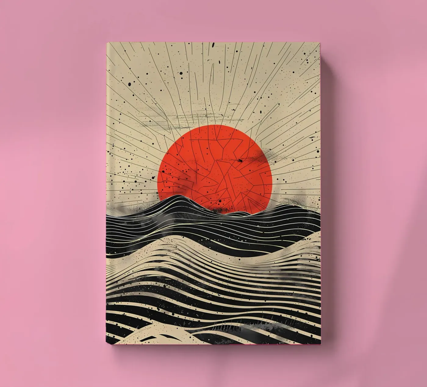 Scarlet Eclipse notebook by James M Coyle