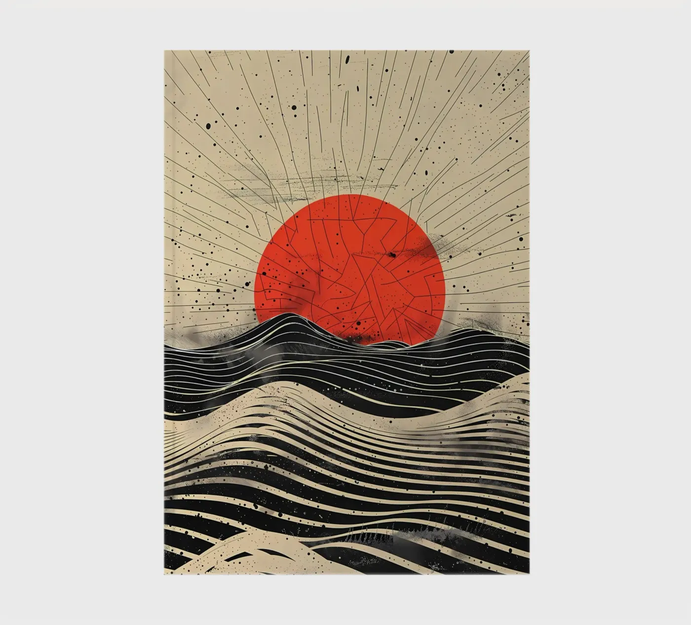 Scarlet Eclipse notebook by James M Coyle