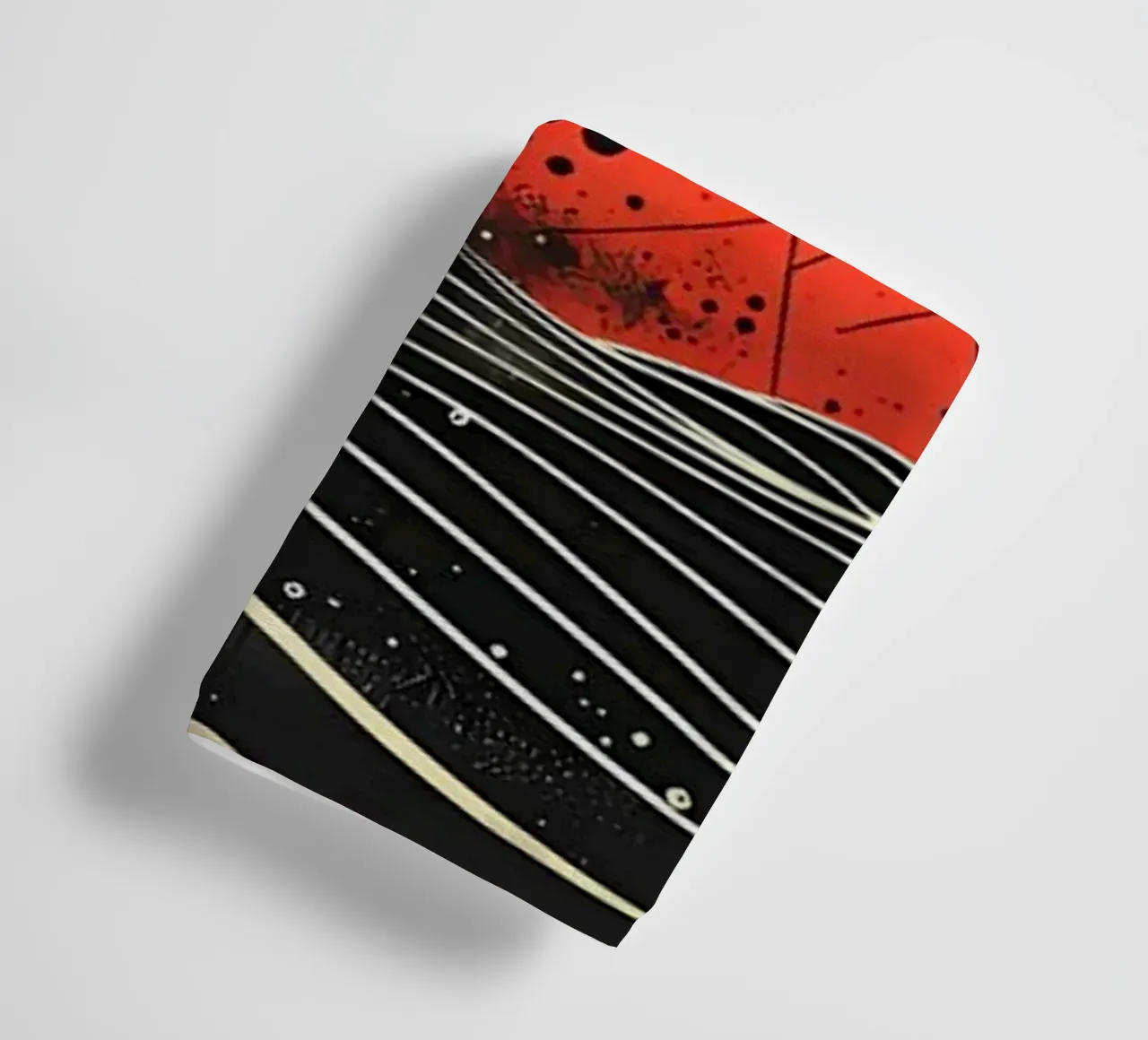 Scarlet Eclipse towel by James M Coyle