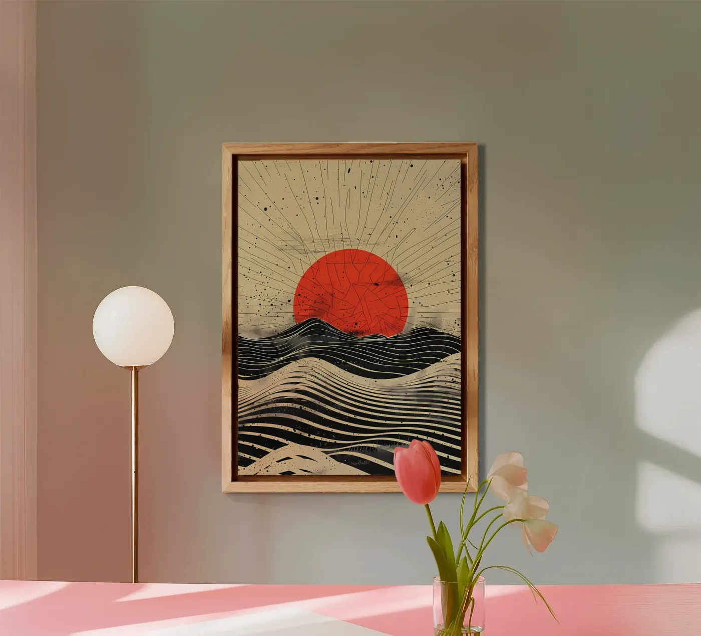 Scarlet Eclipse forex plate by James M Coyle