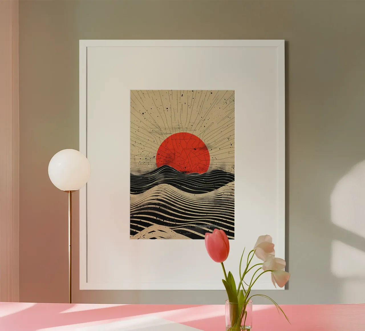 Scarlet Eclipse poster by James M Coyle