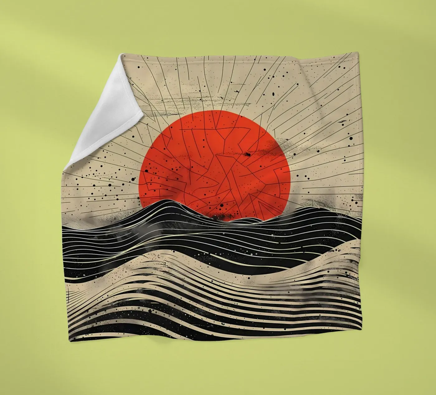 Scarlet Eclipse plaid polaire de James M Coyle