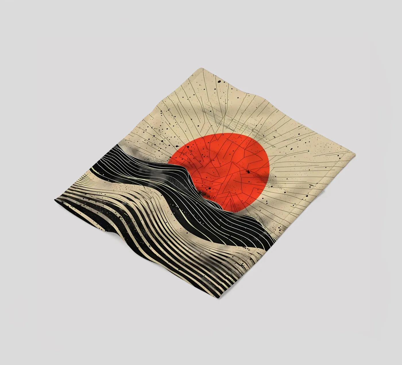 Scarlet Eclipse plaid polaire de James M Coyle