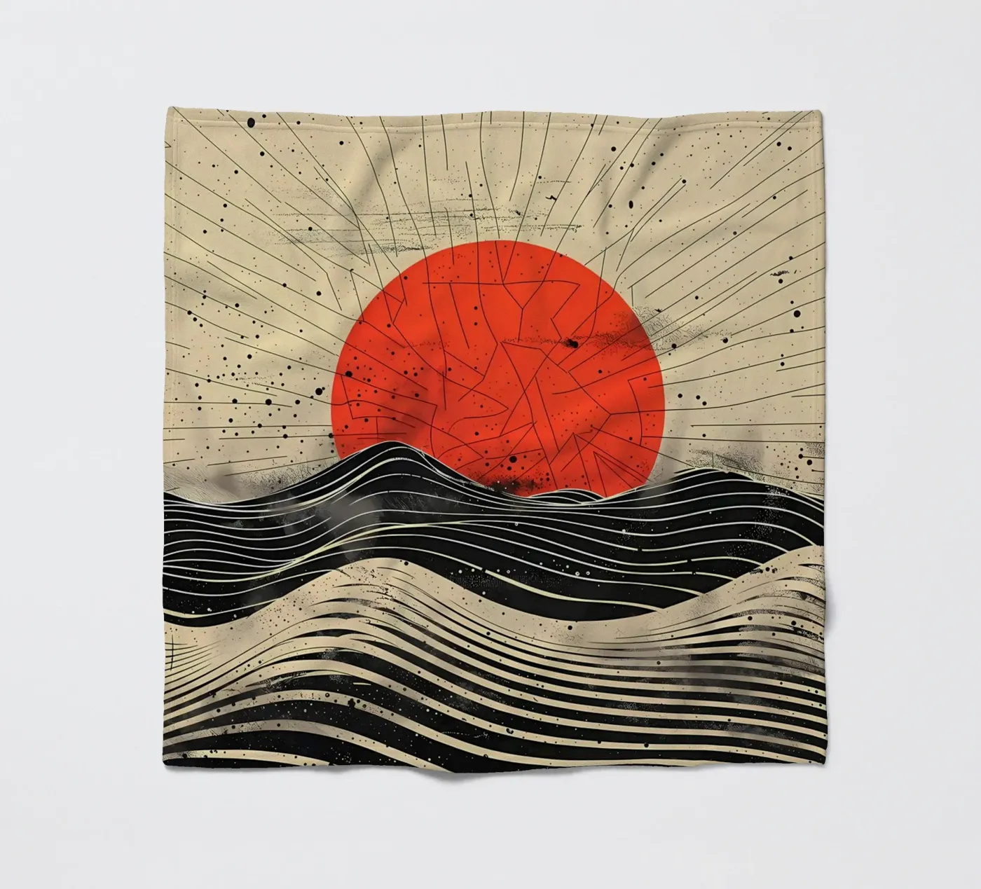 Scarlet Eclipse plaid polaire de James M Coyle