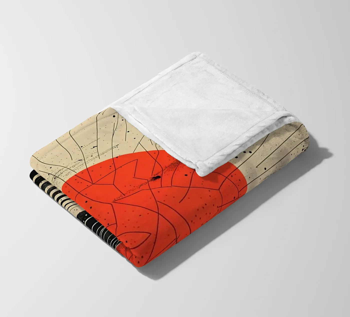 Scarlet Eclipse plaid polaire de James M Coyle