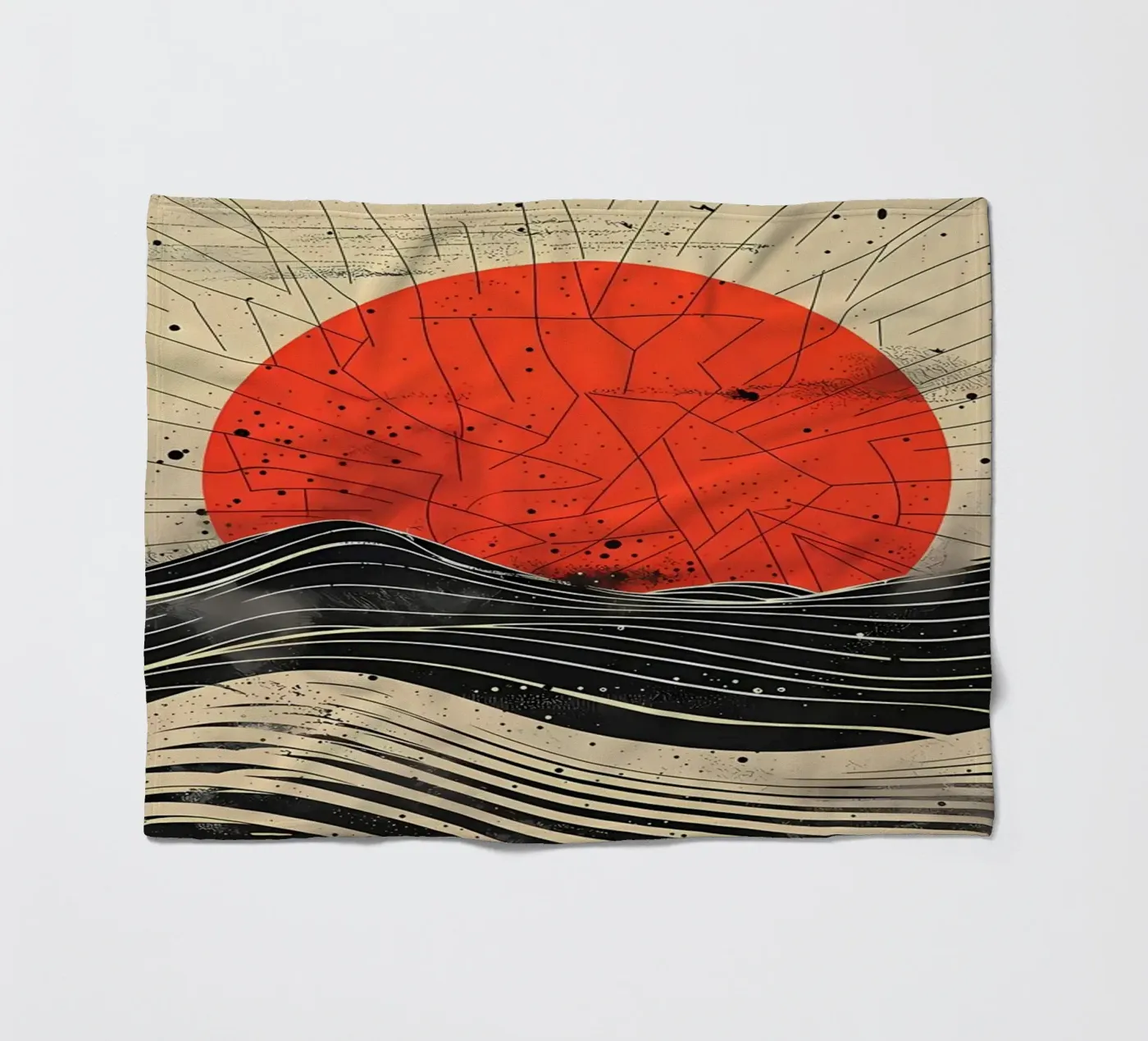 Scarlet Eclipse plaid polaire de James M Coyle