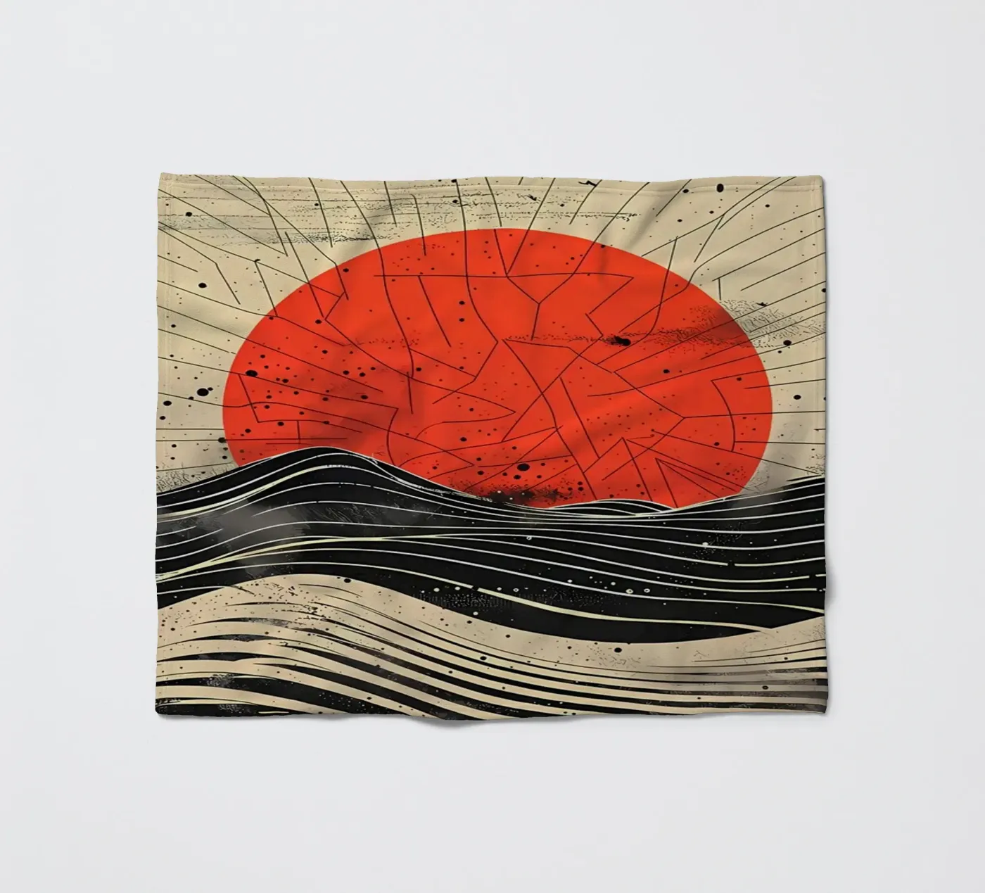 Scarlet Eclipse plaid polaire de James M Coyle