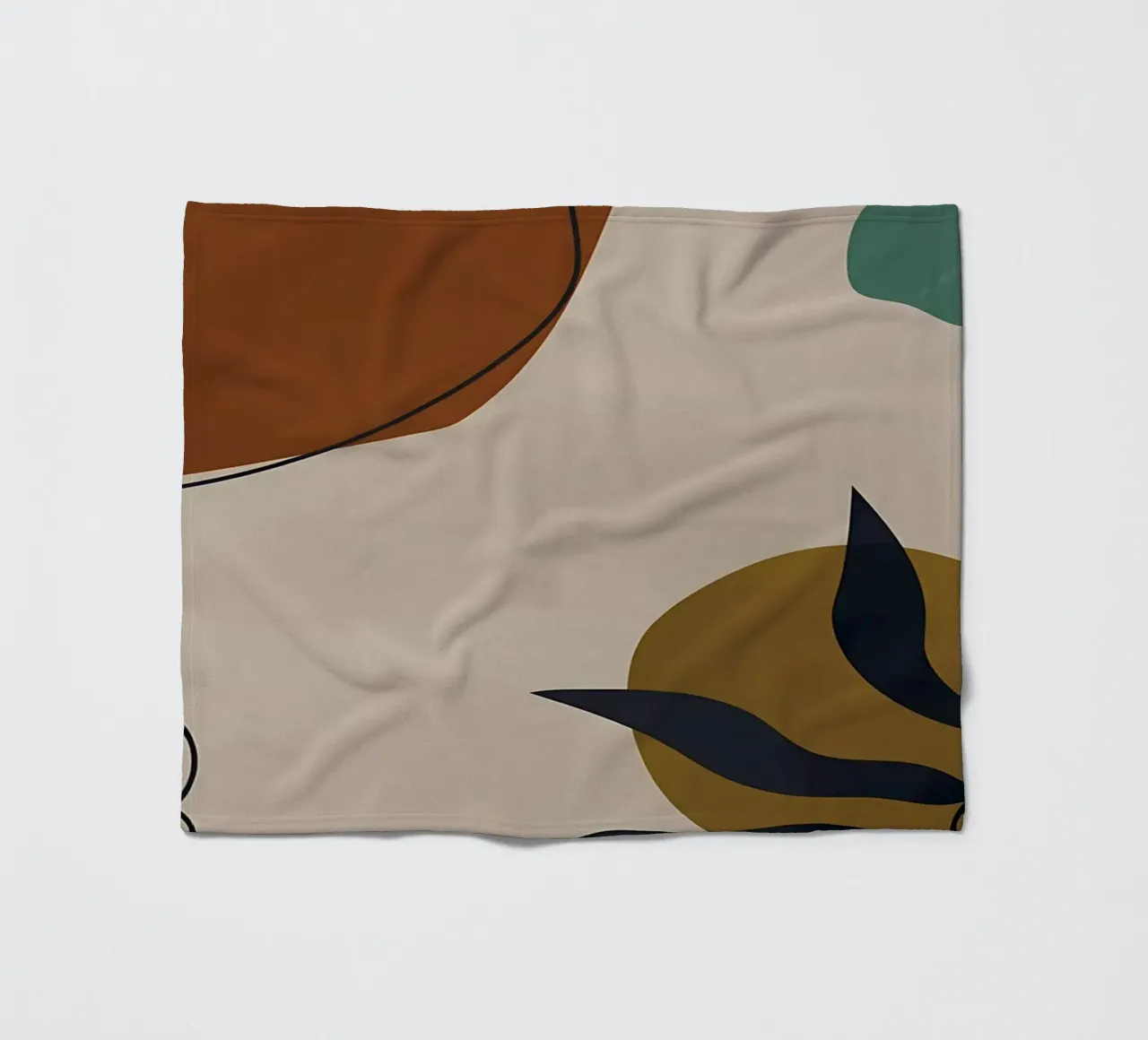 Artistic Artwork Vol 11 fleece blanket by Rebecca Clark Wyrick