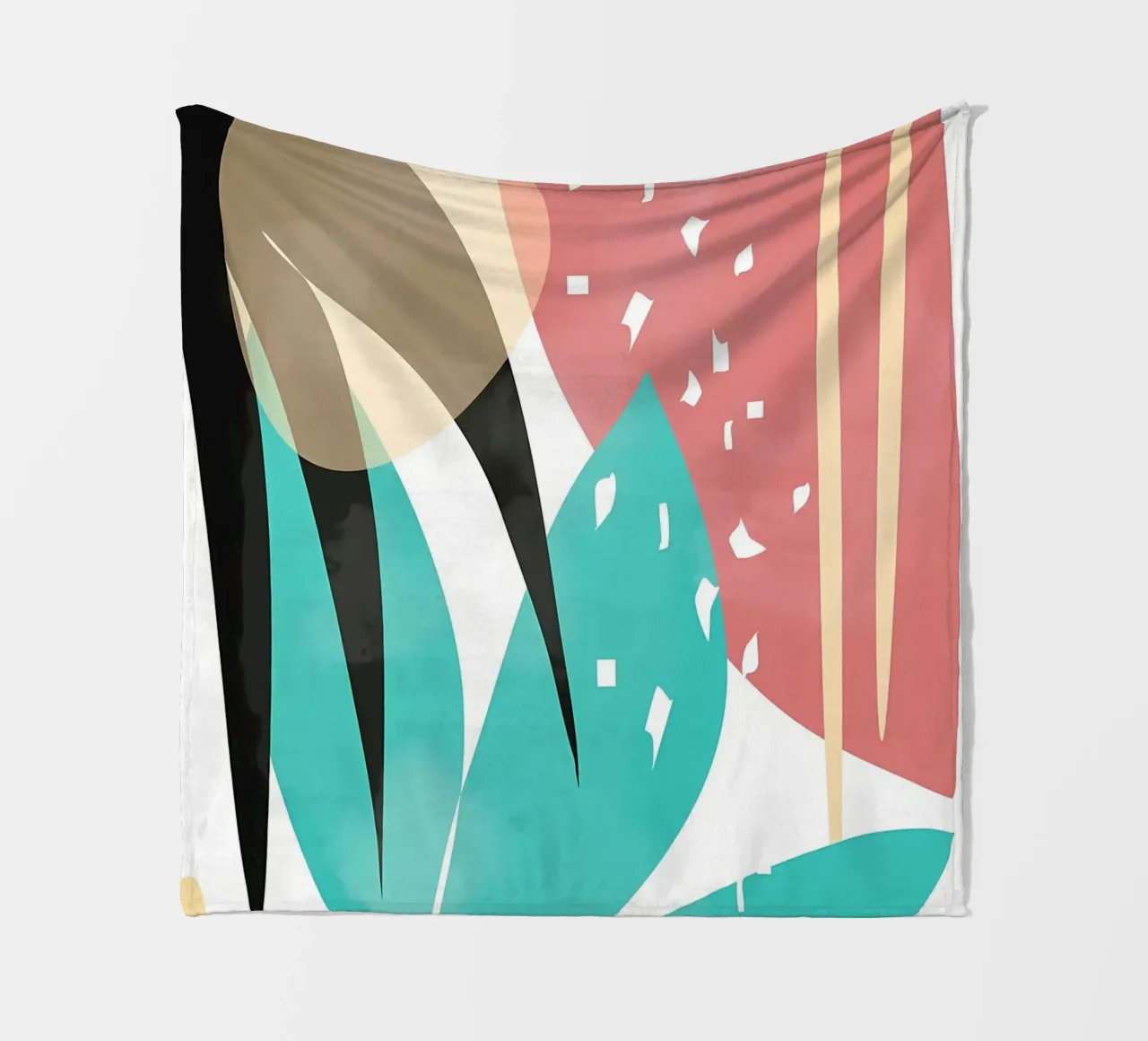 BOTANICS 1 fleece blanket by Rebecca Clark Wyrick