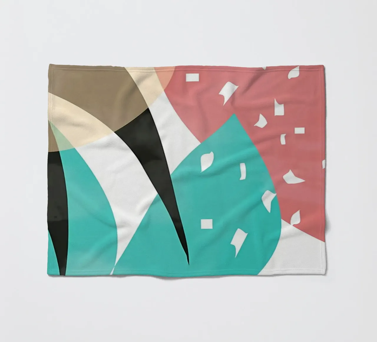 BOTANICS 1 fleece blanket by Rebecca Clark Wyrick
