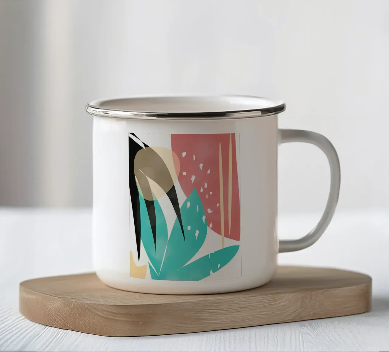 BOTANICA 1 tazza in smalto da Rebecca Clark Wyrick