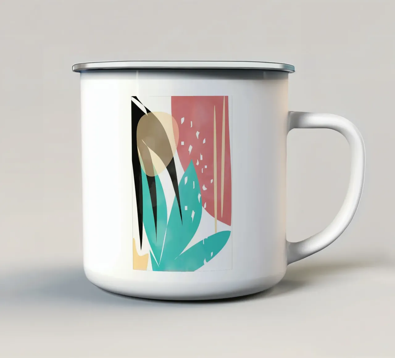 BOTANICA 1 tazza in smalto da Rebecca Clark Wyrick