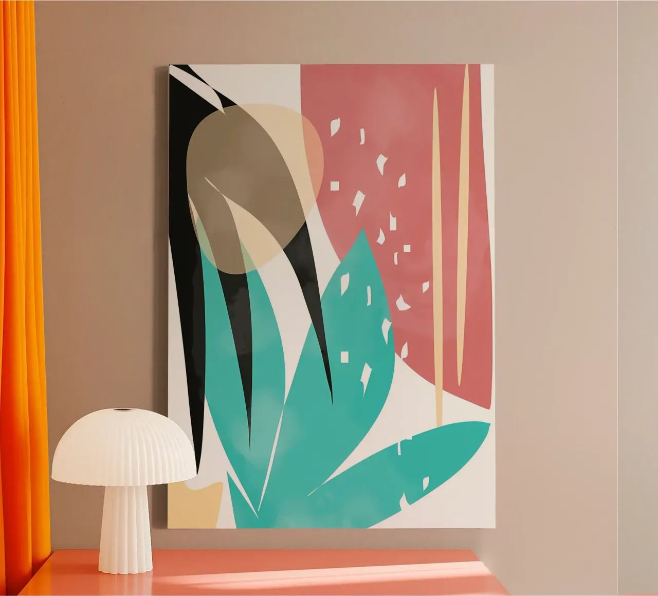 BOTANEN 1 canvas van Rebecca Clark Wyrick