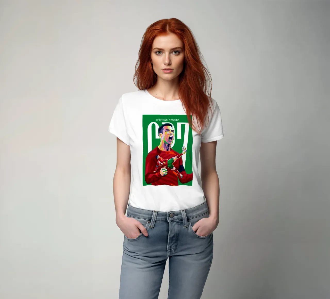 C RONALDO t-shirt da WPAP MALANG