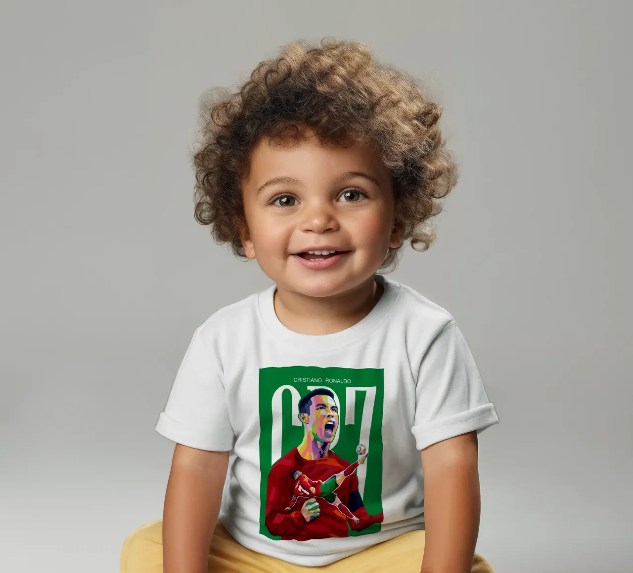 C RONALDO baby t-shirt by WPAP MALANG