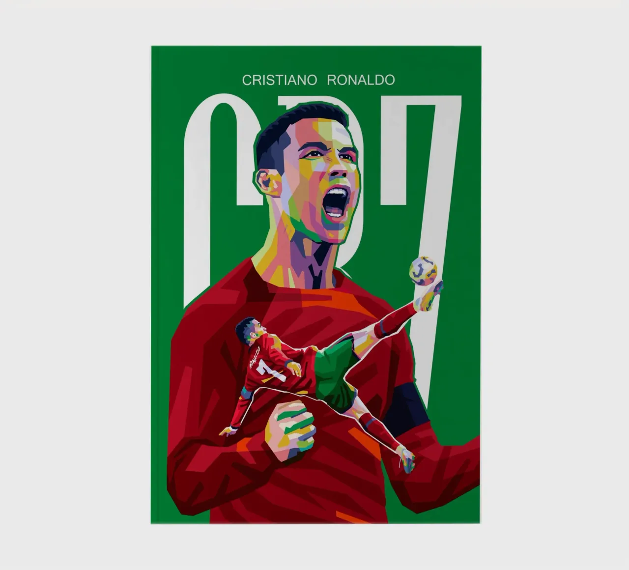 C RONALDO notebook by WPAP MALANG