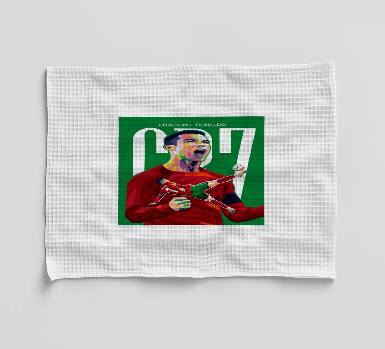 C RONALDO canovaccio da cucina da WPAP MALANG