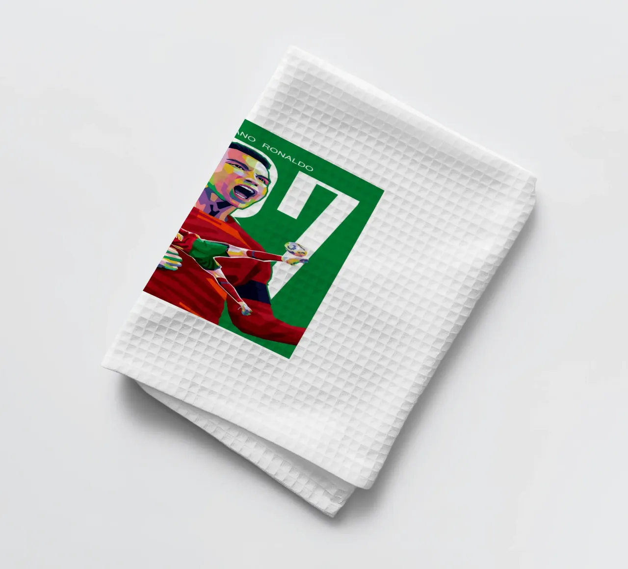C RONALDO canovaccio da cucina da WPAP MALANG