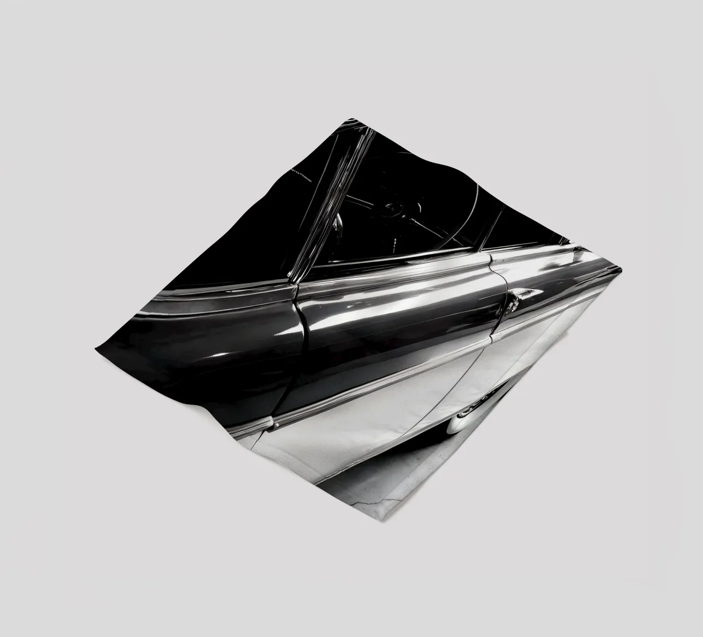 Monochrome Classic Cars Fleecedecke von CAR EDITION