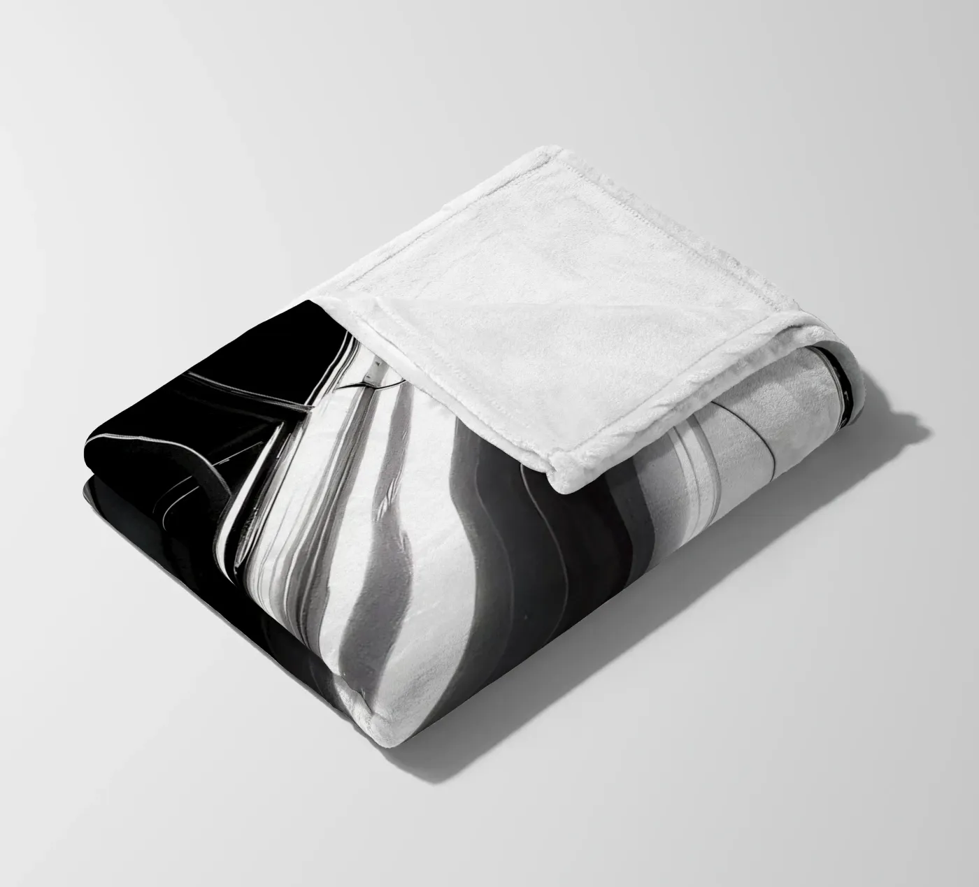 Monochrome Classic Cars Fleecedecke von CAR EDITION