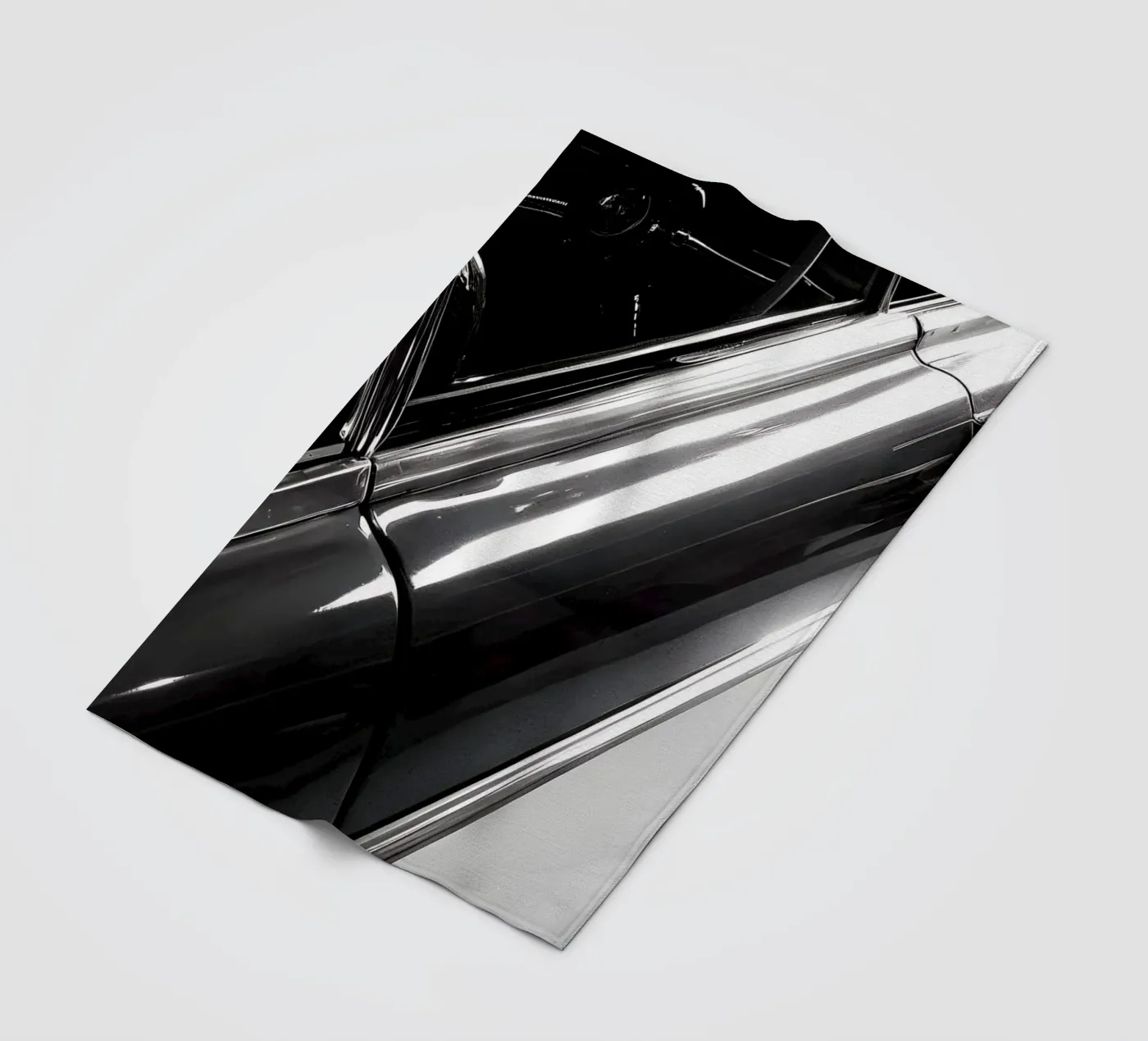 Monochrome Classic Cars Fleecedecke von CAR EDITION