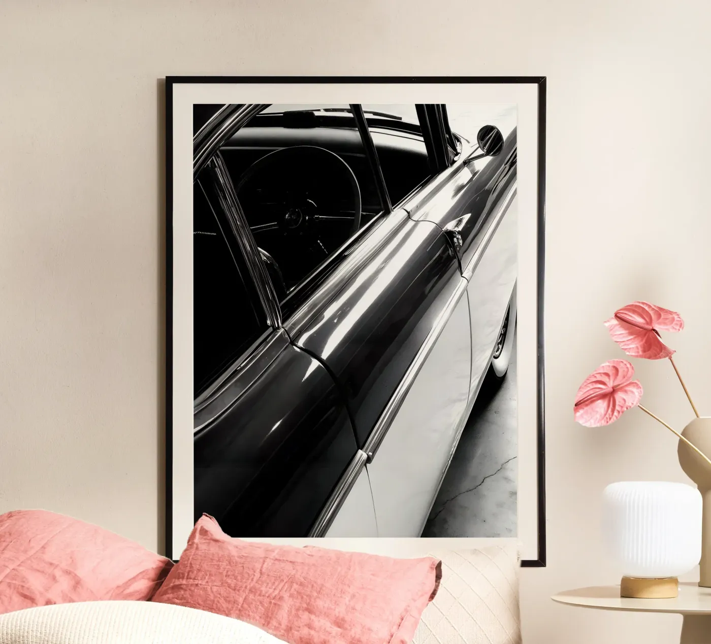 Auto d'epoca monocromatiche poster da CAR EDITION