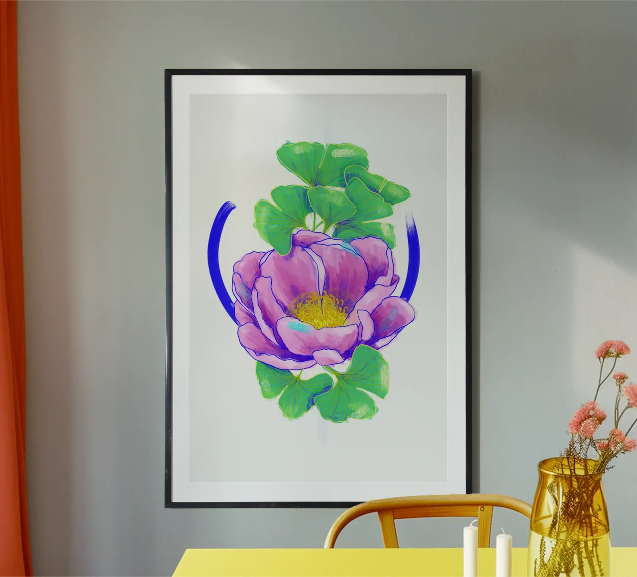 Pivoine 2 poster by Klo~