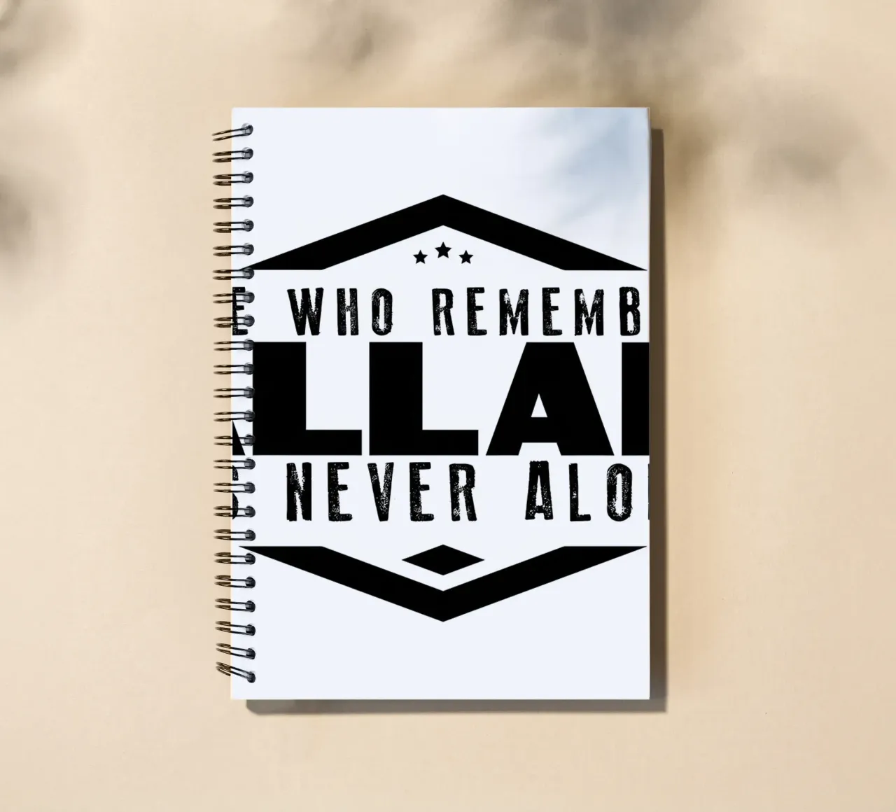 remembers Allah spiral notebook by Albert S Jacob