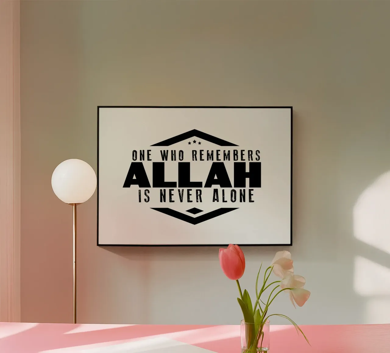 ricorda Allah plexiglass da Albert S Jacob