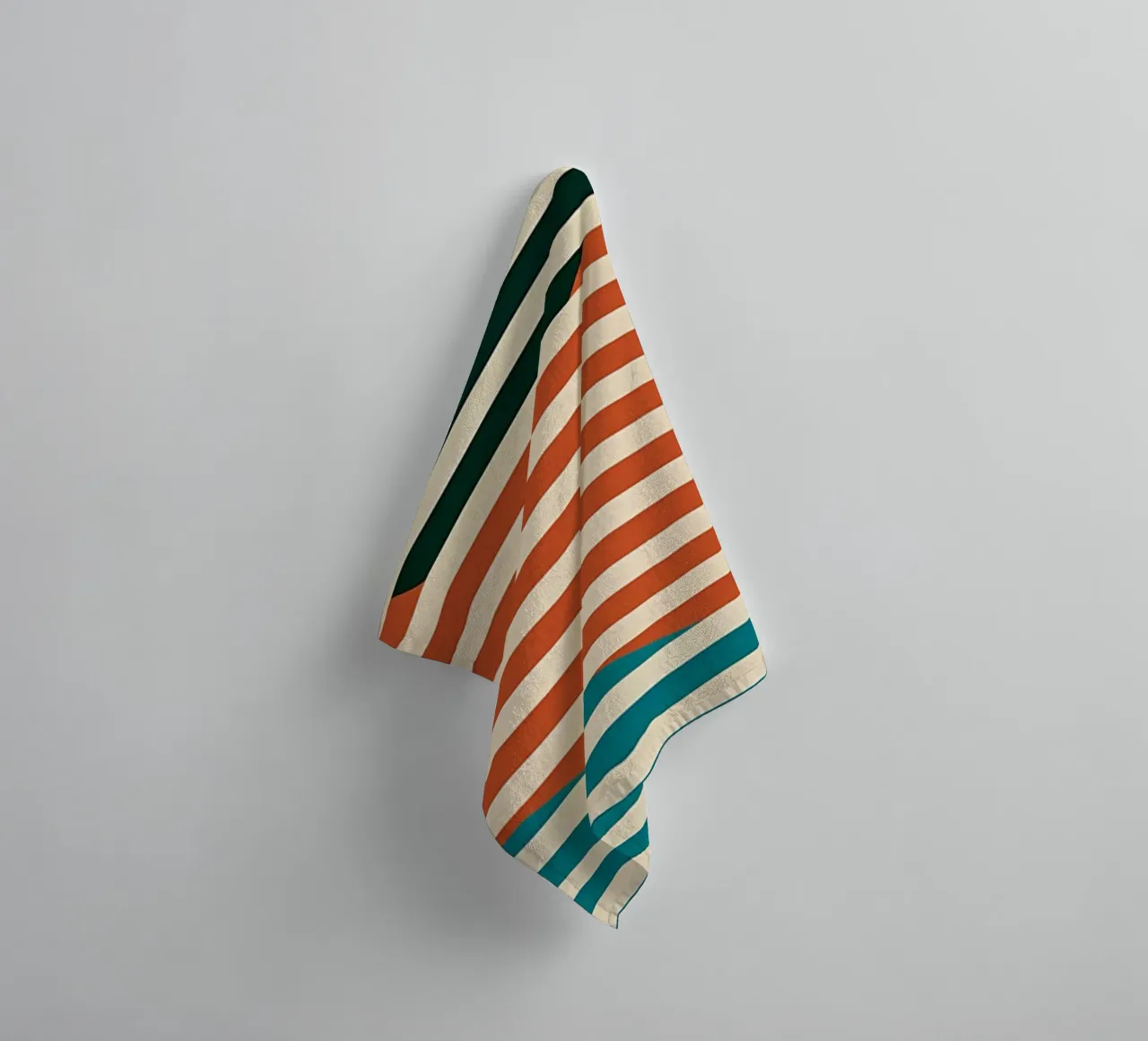 Abstract modern minimalist towel by James M Coyle
