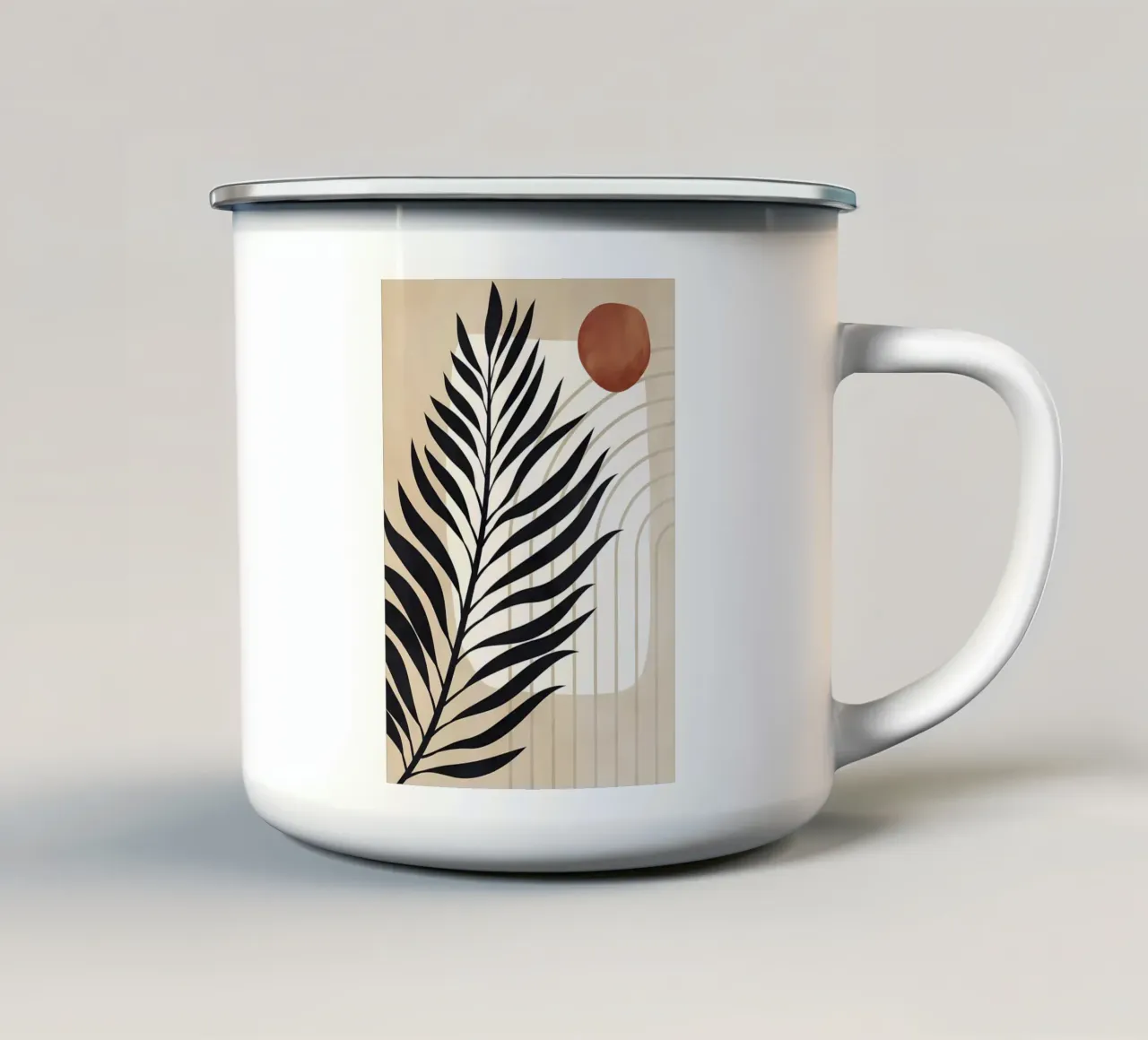 BOTANICA TROPICALE 53C tazza in smalto da Rebecca Clark Wyrick