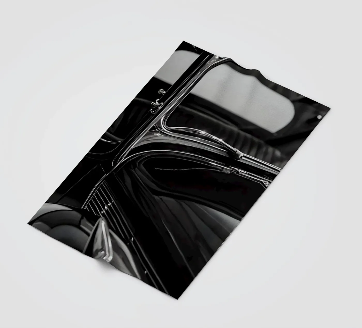 Monochrome Classic Car Fleecedecke von CAR EDITION